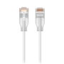 Ubiquiti UniFi Etherlighting Cable de Red, Nano-thin, Patch, RJ45, 2.9 mm, 12 m, Blanco