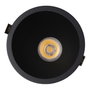 Downlight Empotrable LED 10W 4000K Blanco Natural Negro Lifud