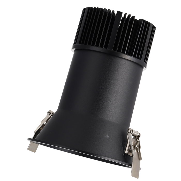 Downlight Empotrable LED 10W 4000K Blanco Natural Negro Lifud Downlight Empotrable LED 10W 4000K Blanco Natural Negro Lifud