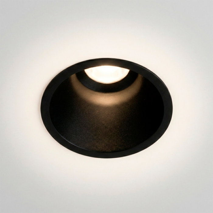 Downlight Empotrable LED 10W 4000K Blanco Natural Negro Lifud Downlight Empotrable LED 10W 4000K Blanco Natural Negro Lifud