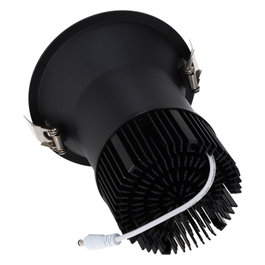 Downlight Empotrable LED 10W 4000K Blanco Natural Negro Lifud