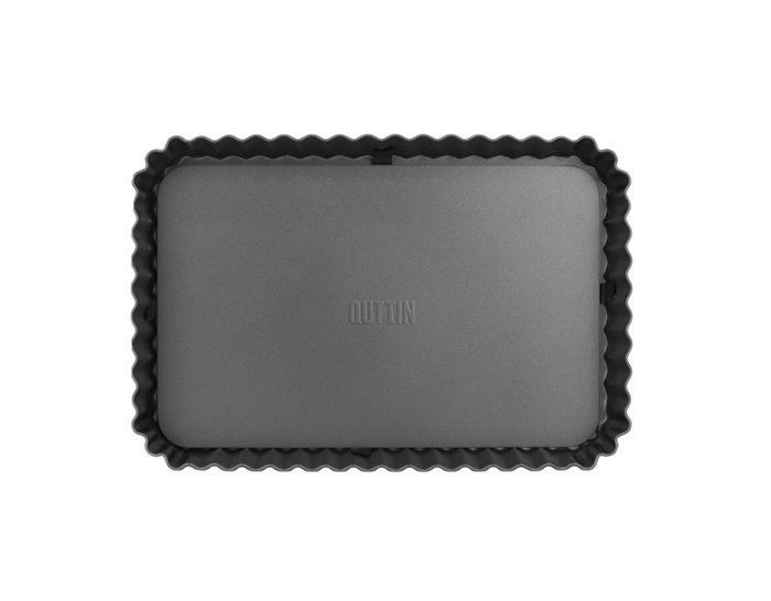 Quttin Pack de 12 Moldes para Horno Desmontables para Bizcochos y Tartas, 22.5 cm x 15.5 cm x 3 cm Quttin Pack de 12 Moldes para Horno Desmontables para Bizcochos y Tartas, 22.5 cm x 15.5 cm x 3 cm