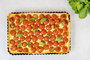 Quttin Pack de 12 Moldes para Horno Desmontables para Bizcochos y Tartas, 22.5 cm x 15.5 cm x 3 cm