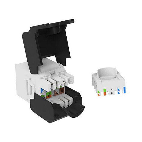 EQUIP Módulo Keystone 769227 Cat6A LSA Blanco