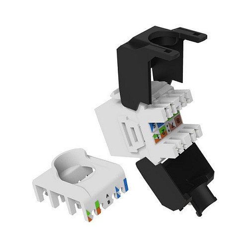 EQUIP Módulo Keystone 769227 Cat6A LSA Blanco