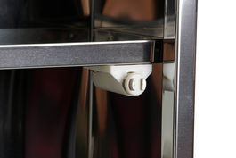 DKD Home Decor Botiquin Metalizado Metal y Espejo 30 x 30 x 12 cm (4 Unidades)