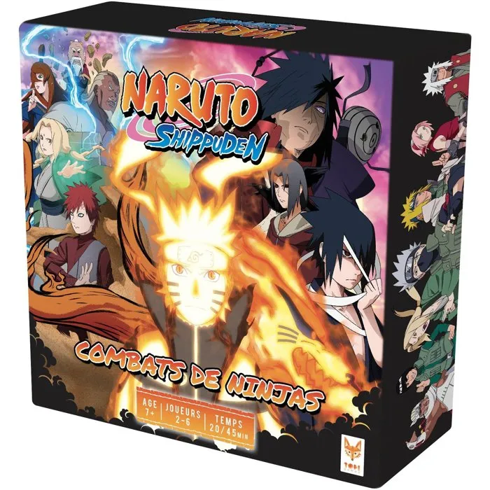 Topi Games Naruto Shippuden Batallas Ninja Juego de mesa TOP3760089890714 2-6 jugadores 7+ años Topi Games Naruto Shippuden Batallas Ninja Juego de mesa TOP3760089890714 2-6 jugadores 7+ años