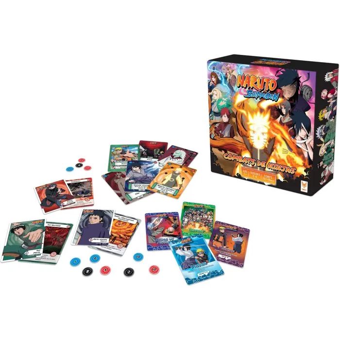 Topi Games Naruto Shippuden Batallas Ninja Juego de mesa TOP3760089890714 2-6 jugadores 7+ años Topi Games Naruto Shippuden Batallas Ninja Juego de mesa TOP3760089890714 2-6 jugadores 7+ años
