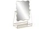 DKD Home Decor Espejo con Bandeja Dorado de la Colección Lazos