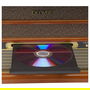 Denver MRD-51 Toca-discos 3 Velocidades 33 1/3, 45, 78 RPM con CD, Cassette, Radio DAB/FM, USB, Entrada AUX, Altavoces 2 x 5W, Madera Marrón