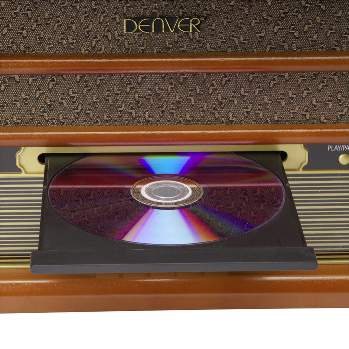 Denver MRD-51 Sistema de Audio en Madera Marrón