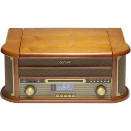 Denver MRD-51 Braun Centro de Música Retro Marrón