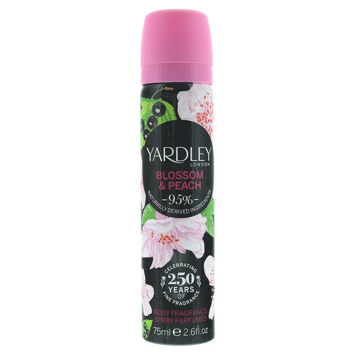 Yardley London Blossom & Peach Vaporizador Corporal 75ml