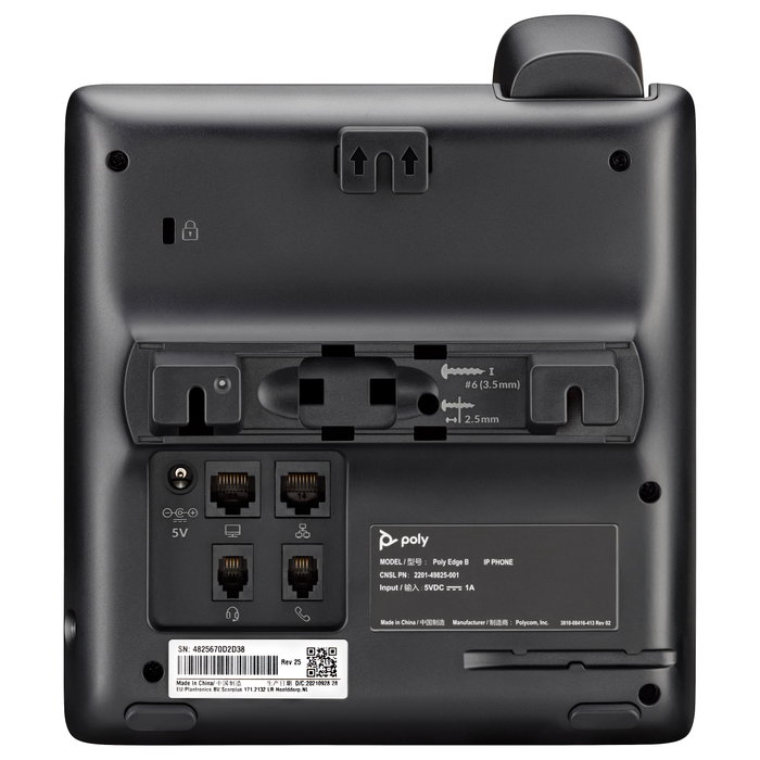 HP Poly Edge B10/20/30 Power Supply 5V/1A EU VERSION HP Poly Edge B10/20/30 Power Supply 5V/1A EU VERSION