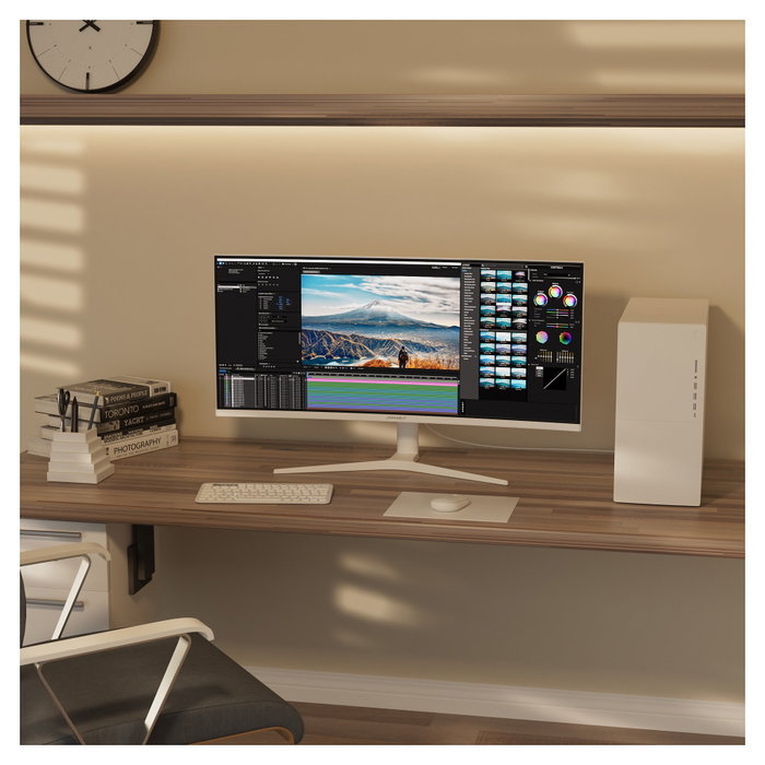 JAPANNEXT JN-IPS340UWQHD60C-C65W-HS-W Monitor 34 Pulgadas UWQHD Curvo IPS Black JAPANNEXT JN-IPS340UWQHD60C-C65W-HS-W Monitor 34 Pulgadas UWQHD Curvo IPS Black