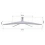 JAPANNEXT JN-IPS340UWQHD60C-C65W-HS-W Monitor 34 Pulgadas UWQHD Curvo IPS Black