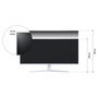 JAPANNEXT JN-IPS340UWQHD60C-C65W-HS-W Monitor 34 Pulgadas UWQHD Curvo IPS Black