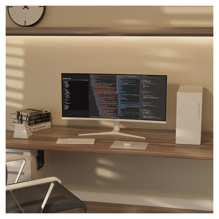 JAPANNEXT JN-IPS340UWQHD60C-C65W-HS-W Monitor 34 Pulgadas UWQHD Curvo IPS Black JAPANNEXT JN-IPS340UWQHD60C-C65W-HS-W Monitor 34 Pulgadas UWQHD Curvo IPS Black
