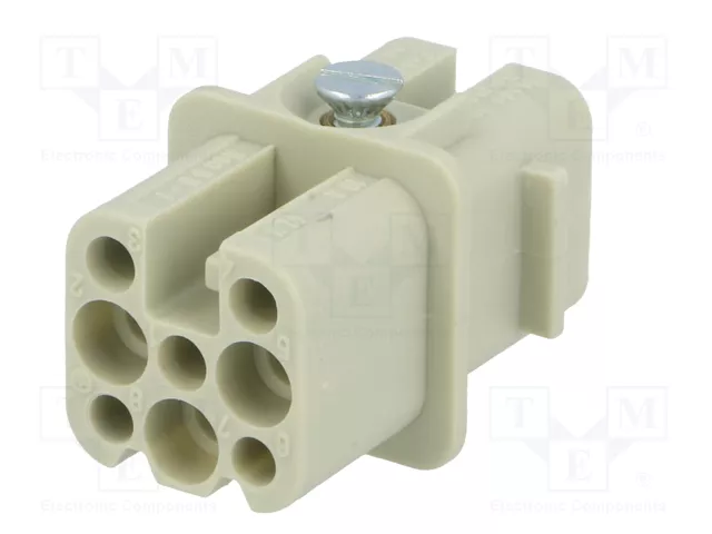 HARTING Han® D Plantilla de contacto hembra 8 pines