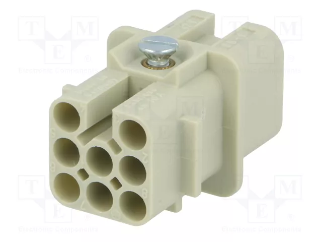 HARTING Han® D Plantilla de contacto hembra 8 pines