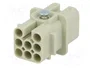 HARTING Han® D Plantilla de contacto hembra 8 pines
