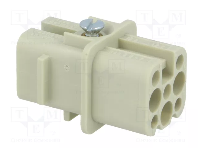 HARTING Han® D Plantilla de contacto hembra 8 pines