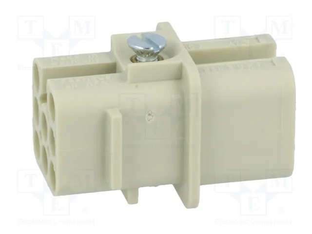 HARTING Han® D Plantilla de contacto hembra 8 pines