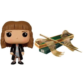 The Noble Collection Pack Funko y Varita Hermione Granger