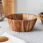 Home Deco Factory Ensaladera Cocooning Madera de Acacia Diámetro 20 cm
