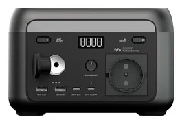 Xtorm XP2W200 Estación de energía portátil 200W, Batería LiFePo4 4000mAh 102.4Wh, Salida AC, 2 Puertos USB-A, Carga rápida 65W USB-C, Pantalla LCD, Peso 2kg