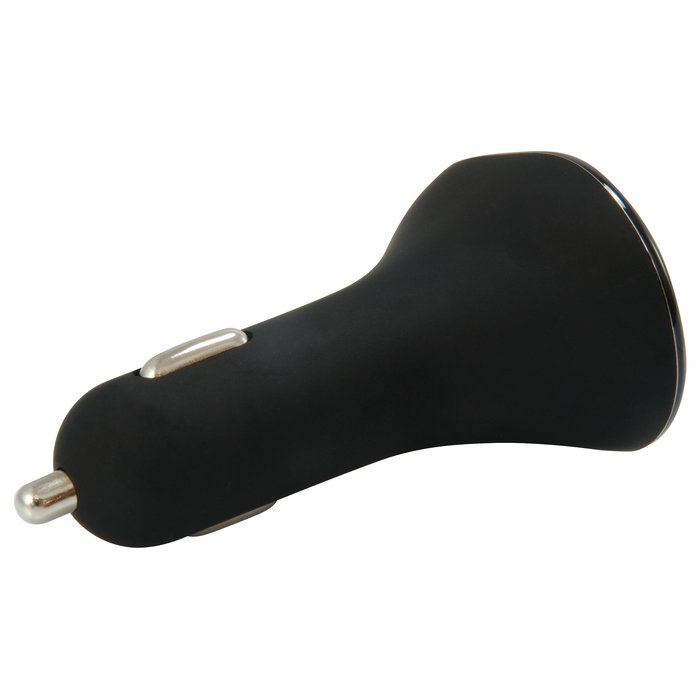 Conceptronic CARDEN06B Cargador de Coche 3 Puertos USB-A 31.5W para Encendedor, 5V, Negro