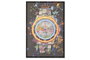 DKD Home Decor Cuadro LED Lienzo 63x93 Reloj Surtido de 2 Unidades