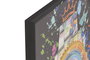 DKD Home Decor Cuadro LED Lienzo 63x93 Reloj Surtido de 2 Unidades