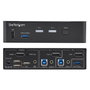 Startech.com Switch KVM DisplayPort 2 Puertos 4K 60Hz DP 1.2 HDCP 1.4 Hub USB 3.0 EDID Negro