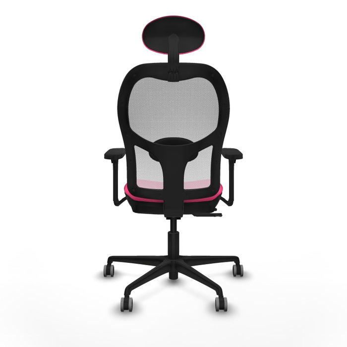 PIQUERAS Y CRESPO Silla de oficina Jorquera Rosa y Blanco PIQUERAS Y CRESPO Silla de oficina Jorquera Rosa y Blanco