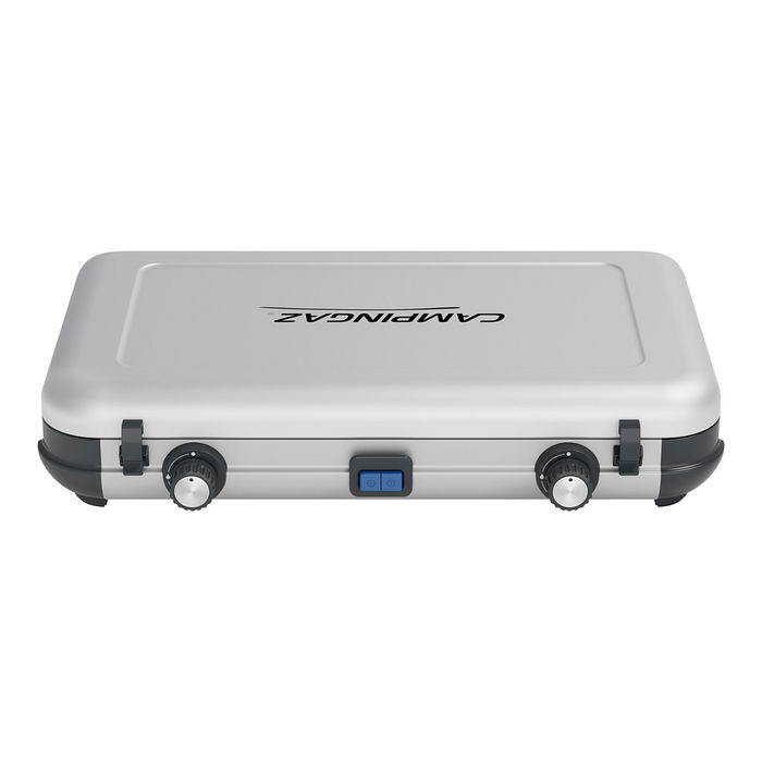 CAMPINGAZ Hornillo de Camping Kitchen 2 MAXI CV, 2 zonas, 3600W, Plegable, Combustible líquido, 4.4 kg