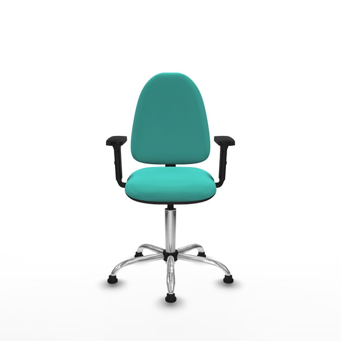 PIQUERAS Y CRESPO Silla de oficina Aýna Turquesa con Brazos 2D PIQUERAS Y CRESPO Silla de oficina Aýna Turquesa con Brazos 2D