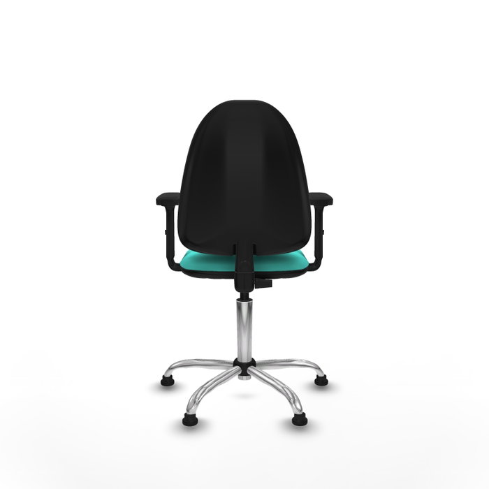 PIQUERAS Y CRESPO Silla de oficina Aýna Turquesa con Brazos 2D PIQUERAS Y CRESPO Silla de oficina Aýna Turquesa con Brazos 2D
