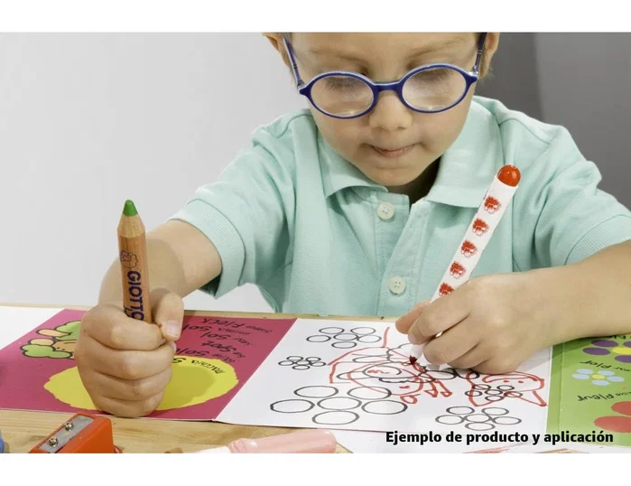 Giotto Lápices de colores be-bè Super Schoolpack de 36 unidades con sacapuntas