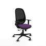 PIQUERAS Y CRESPO Silla de oficina Cilanco con mecanismo Sincro, morado y negro