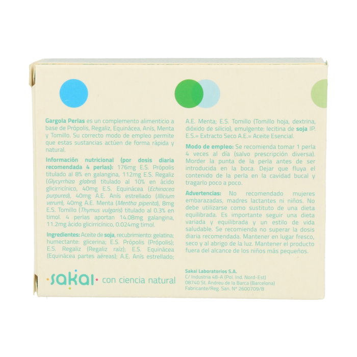 Sakai Gargola Perlas 30 perlas Sakai Gargola Perlas 30 perlas