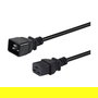 EQUIP 112131 Cable de Corriente C20 a C19 3m Negro