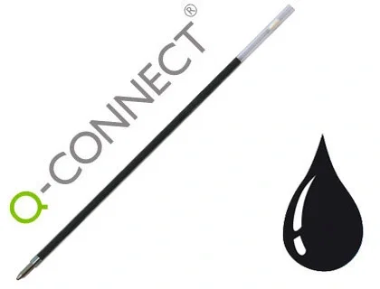 Q-connect Recambio bolígrafo extensible KF00233 negro Q-connect Recambio bolígrafo extensible KF00233 negro