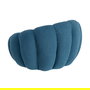 Sillón Azul Tejido-Madera 92 X 89 X 61 cm