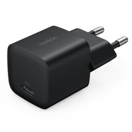 Belkin Cargador de Pared 25 W USB-C PD con PPS, Negro