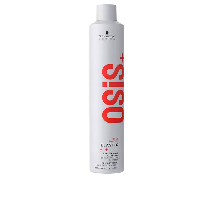 Schwarzkopf OSIS+ Elastic Medium Hold Hairspray 500 ml Spray Fijación Media Schwarzkopf OSIS+ Elastic Medium Hold Hairspray 500 ml Spray Fijación Media