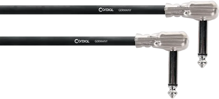 Cordial Latiguillo Guitarra Jack Acodado Pancake 30 Cm