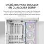Nox Hummer Blade Caja Gaming Semitorre Blanca