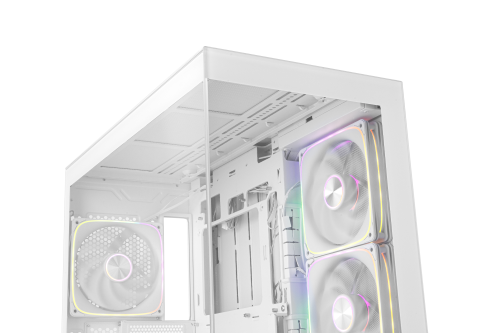 Nox Hummer Blade Caja Gaming Semitorre Blanca