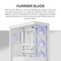 Nox Hummer Blade Caja Gaming Semitorre Blanca